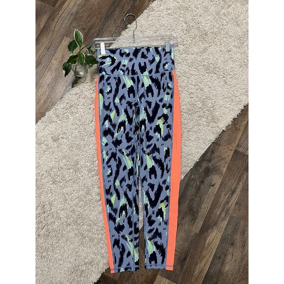 aerie Pants - Aerie Chill. Play. Move. Medium Abstract Leopard High-Rise Athleisure Leggings